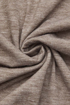 Asymmetrical Button Decor V Neck Long Sleeve T-Shirt