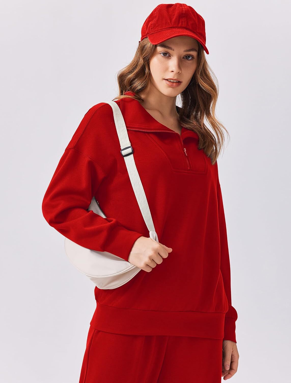 🎄 CHRISTMAS PROMOTION—2 Piece Sets for Women 2025 Winter Outfits Sweatsuit | Oversized Sweatshirt & Wide Leg Sweatpants | Matching Set Tracksuit