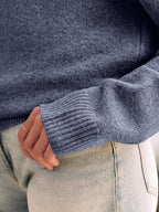 Womens Off The Shoulder Sweater Oversized Batwing Sleeve Loose Pullover Sweaters Tops