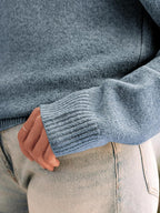 Womens Off The Shoulder Sweater Oversized Batwing Sleeve Loose Pullover Sweaters Tops