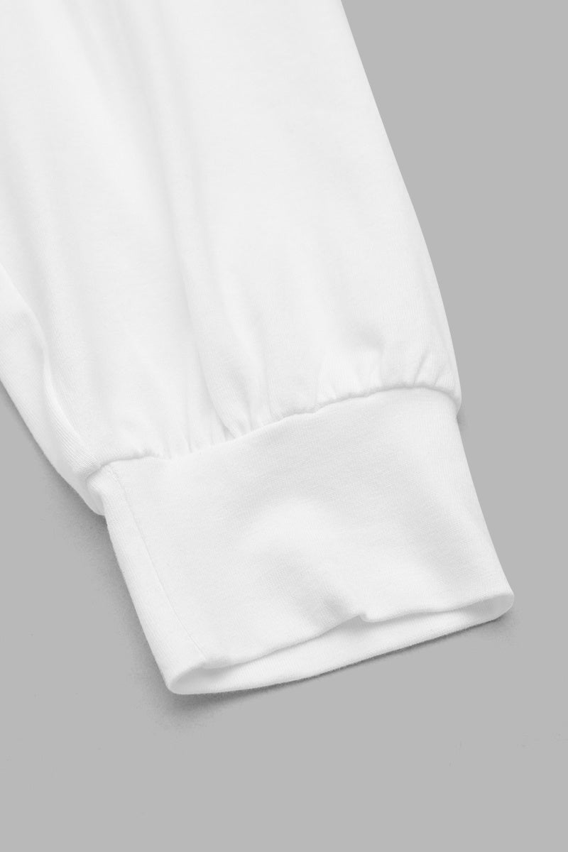 Solid Split Pocket Front V Neck Gathered Sleeve T-Shirt