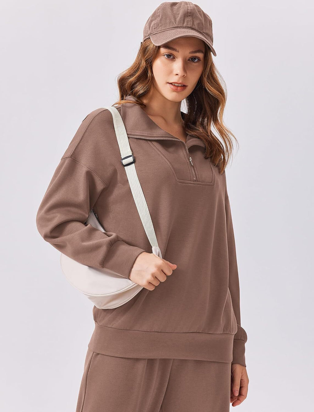 🎄 CHRISTMAS PROMOTION—2 Piece Sets for Women 2025 Winter Outfits Sweatsuit | Oversized Sweatshirt & Wide Leg Sweatpants | Matching Set Tracksuit