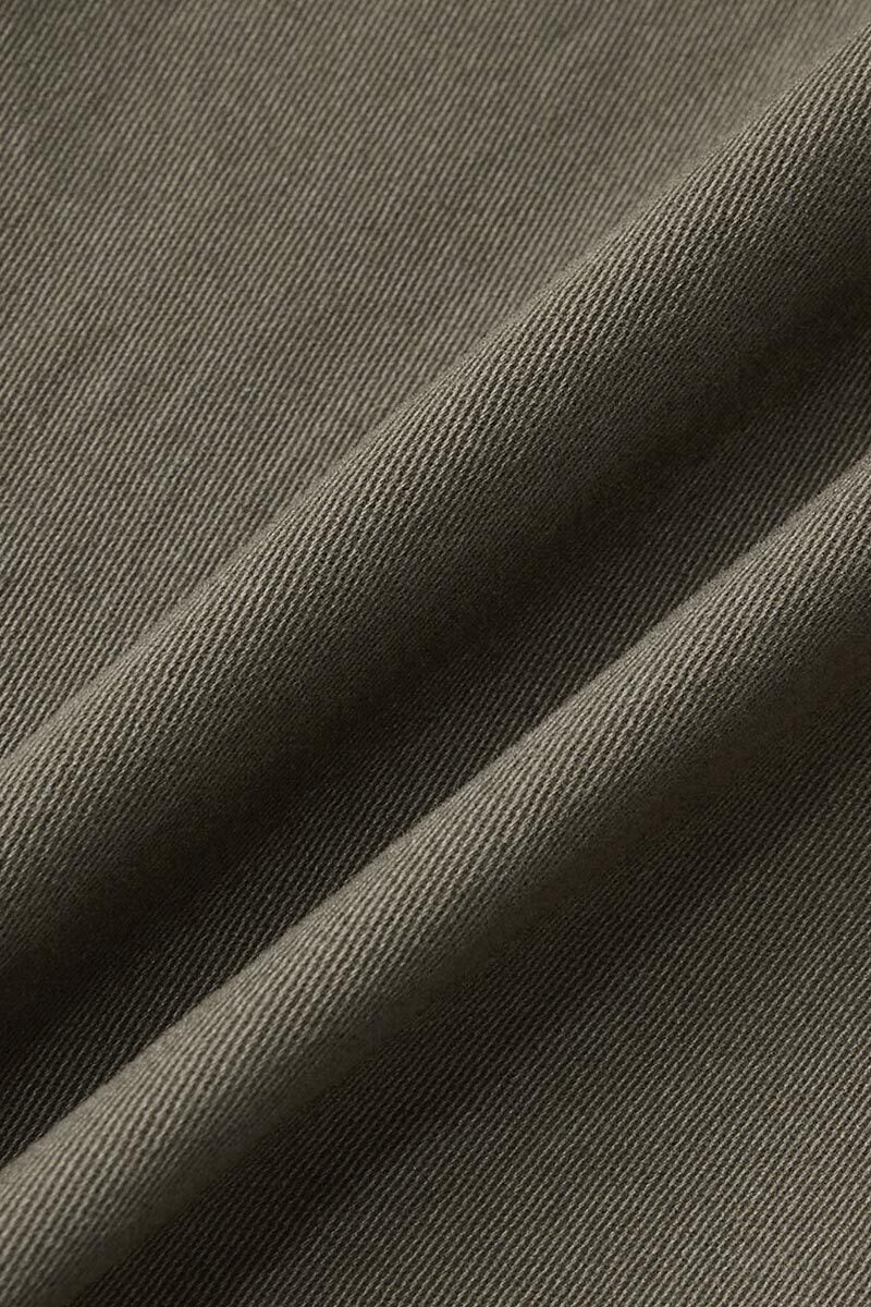 Solid Seam Detail Drawstring Mid Rise Straight Leg Pants