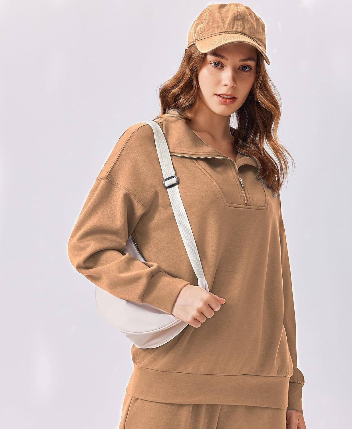 🎄 CHRISTMAS PROMOTION—2 Piece Sets for Women 2025 Winter Outfits Sweatsuit | Oversized Sweatshirt & Wide Leg Sweatpants | Matching Set Tracksuit