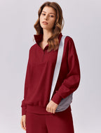 🎄 CHRISTMAS PROMOTION—2 Piece Sets for Women 2025 Winter Outfits Sweatsuit | Oversized Sweatshirt & Wide Leg Sweatpants | Matching Set Tracksuit