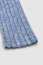 Solid Ribbed Split Side Button Up Long Sleeve Cardigan