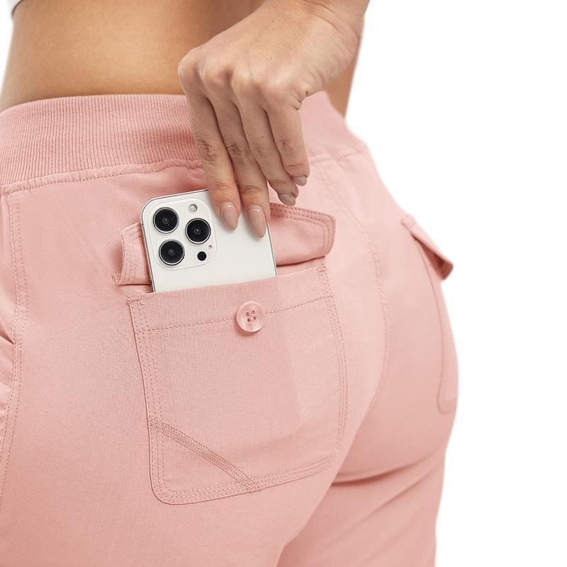 Women’s Cargo Capri Lightweight Quick Dry Hiking Shorts with 6 Pockets