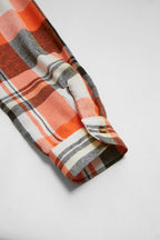 Plaid Pattern Patch Pocket Button Front Shirt