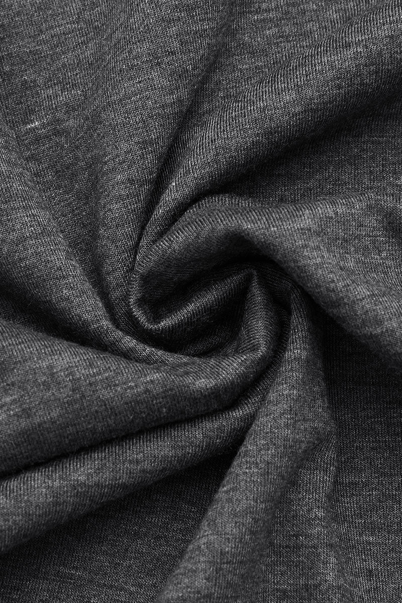 Floral Print Round Neck Long Sleeve T-Shirt