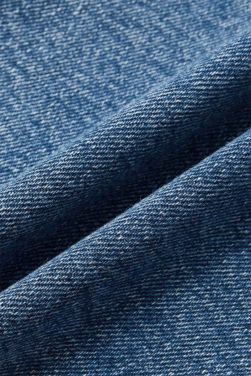 Wash Raw Hem Ripped Mid Rise Crop Barrel Leg Jeans