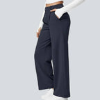 🎄Christmas Sale🔥High Waisted Work Pants for Women Business Casual Outfits Office Dress Pants Trousers with Pockets