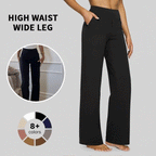 🎄Christmas Sale🔥Women’s High-Waist Wide Leg Pants – Business Casual Yoga Dress Pants with Pockets